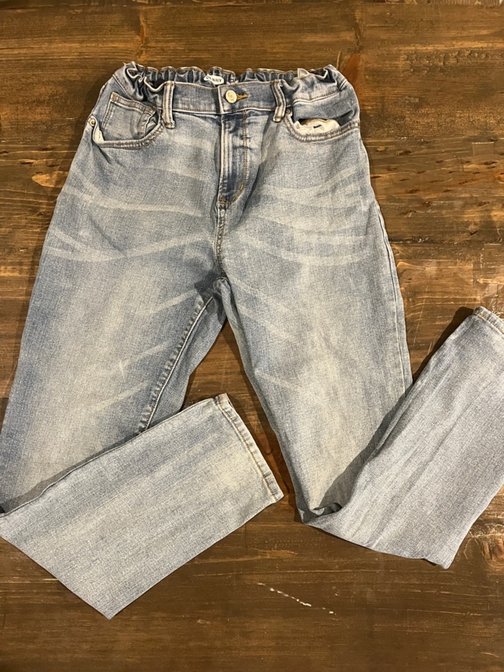 Old Navy Light Wash Slim Straight Men’s Jeans
